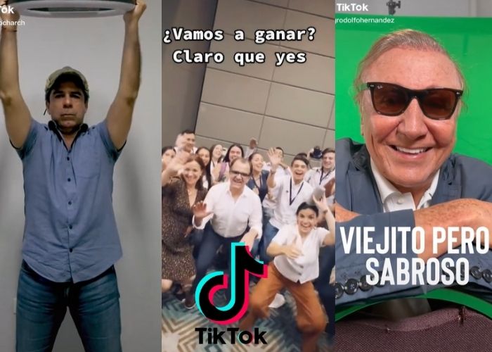 Los peores TikToks de los políticos en campaña