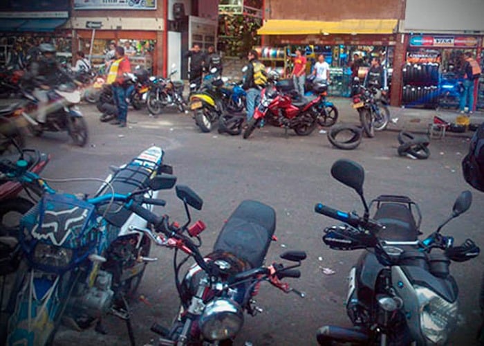 La Favorita: el paraíso de la moto robada en Bogotá