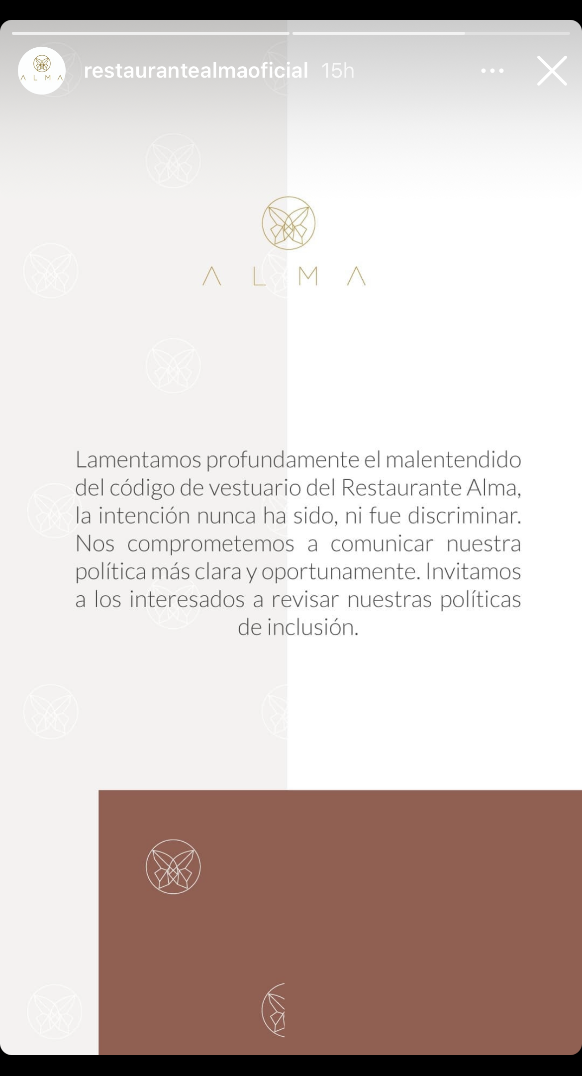  - Portazo del restaurante Alma de Cartagena al empresario Luc Gerard