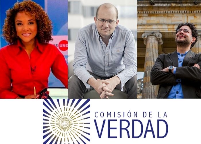 Mábel Lara, Daniel Samper Ospina, Iván Cepeda y Jorge Robledo: los defensores de la Comisión de la Verdad