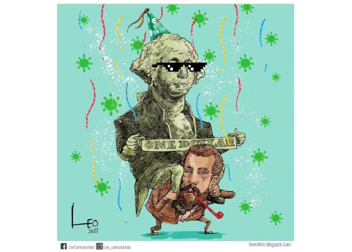 Caricatura: ¡Feliz y próspero 2022!