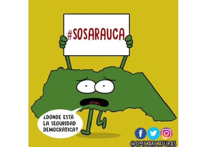 Caricatura: #SOSArauca