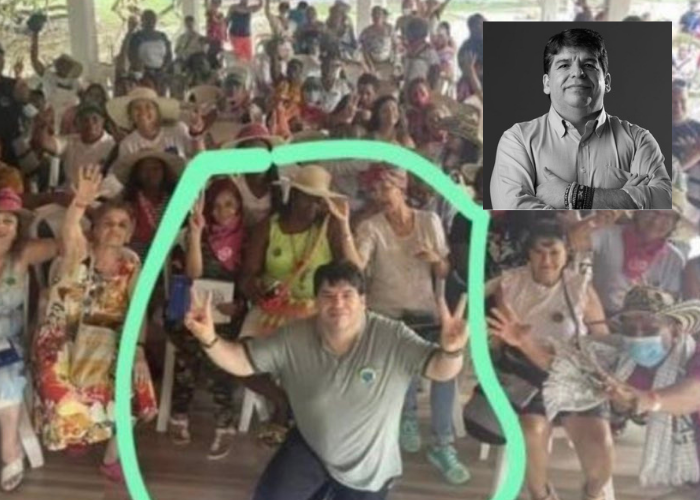 El dirigente de Fecode pillado en proselitismo sin tapabocas, pero le dice No a las clases