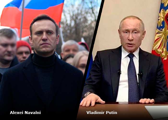 Alexei Navalny tras las rejas y ahora en la lista de terroristas