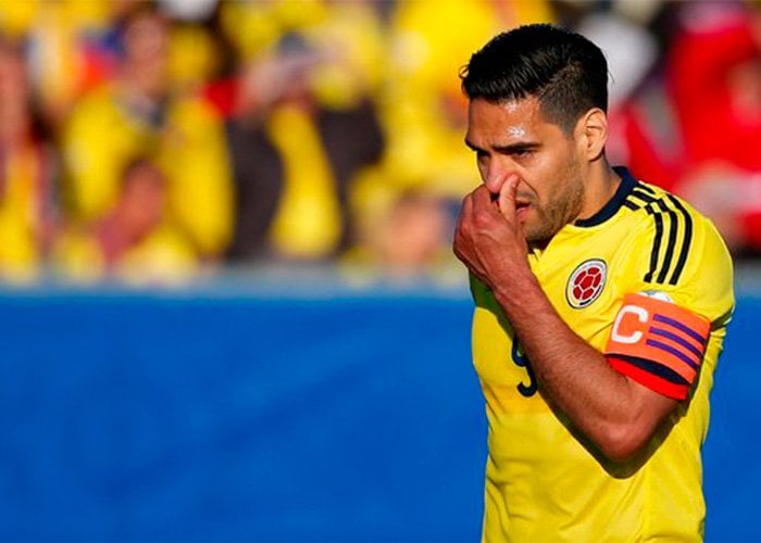 Falcao se hartó de la farándula criolla que acompaña a Colombia en Barranquilla