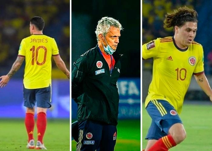 La desgracia que se le viene a Reinaldo Rueda sin Quintero ni James en las eliminatorias