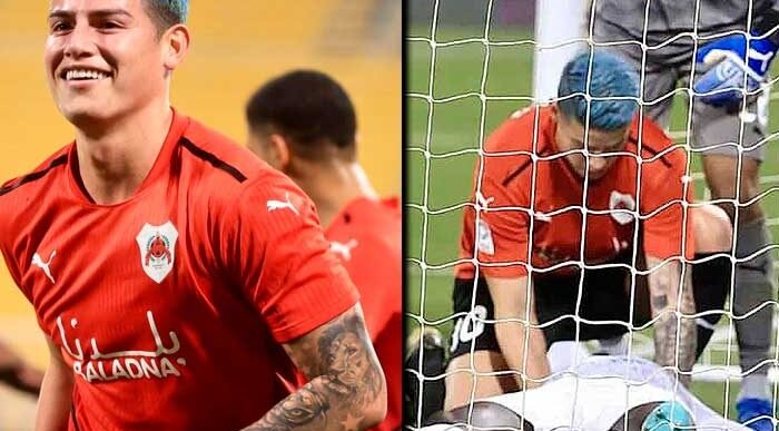  - Video: James, el héroe, le salva la vida a un futbolista en Catar