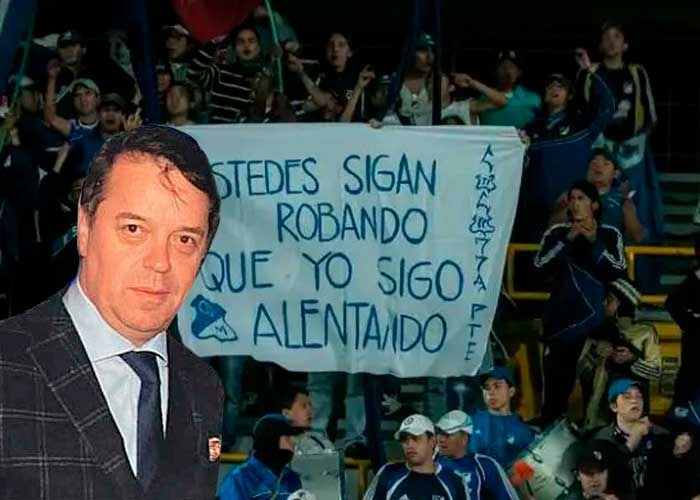 Gustavo Serpa, el odiado presidente de Millonarios, pero lleno de poder