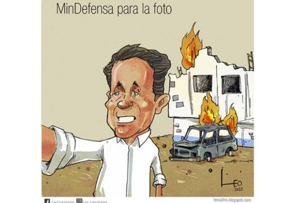 Caricatura: MinDefensa para la foto