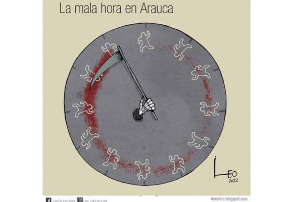 Caricatura: La mala hora en Arauca