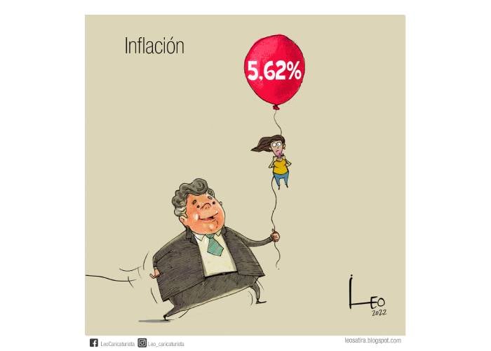 Caricatura: Inflación