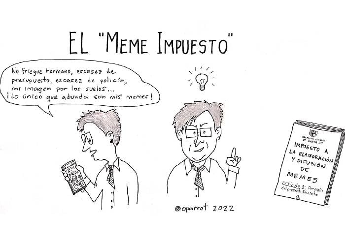 Caricatura: El meme impuesto