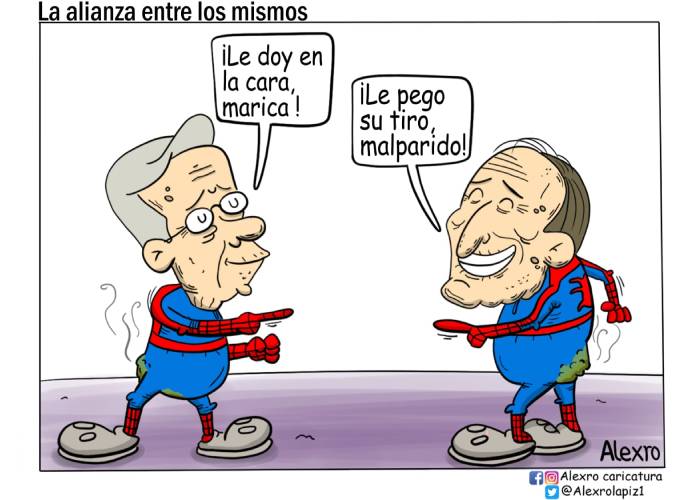 Caricatura: La alianza entre los mismos