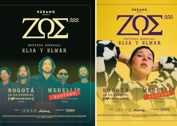 La artista colombiana que Zoé invitó a su escenario