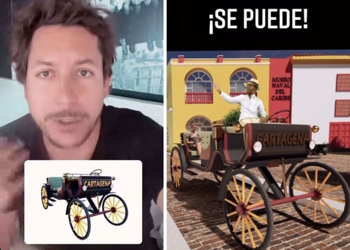 Juanpis González sale al rescate de los torturados caballos en Cartagena