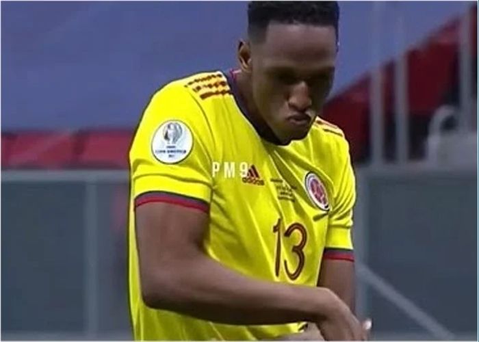 Yerry Mina, el hombre mas odiado de la selección Colombia