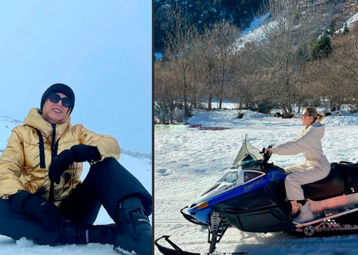 Una Alejandra Azcárate muy relajada de vacaciones después de su tormentoso 2021