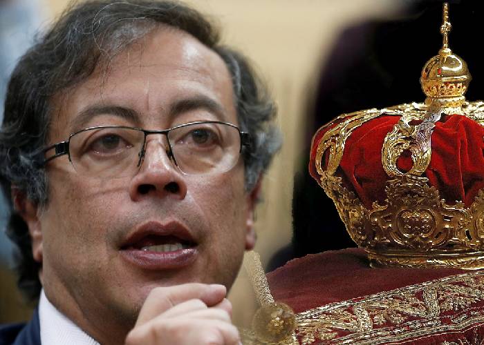 ¿Petro quiere traer la monarquía española a Colombia?