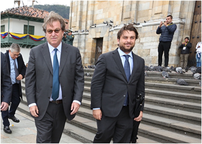 Los Gilinski, padre e hijo, estarán sentados en las juntas de Sura y Nutresa