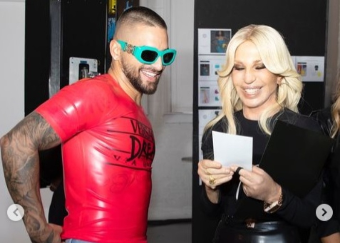 Maluma es la nueva cara de Versace