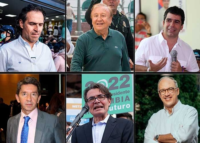 Seis candidatos presidenciales reciben espaldarazo de la Registraduría