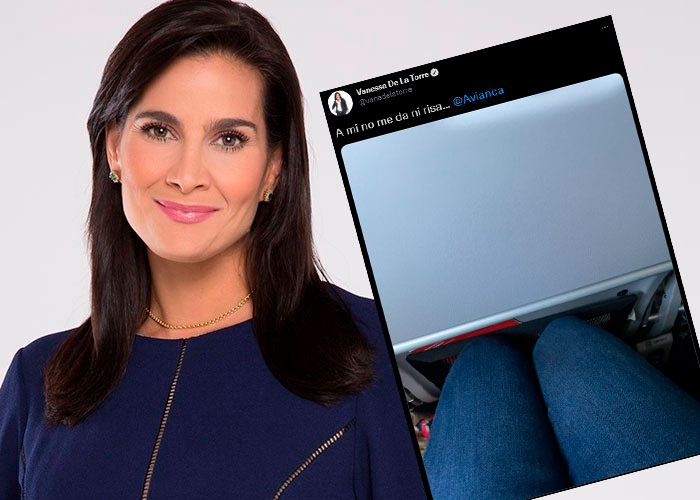 Vanessa De La Torre se despacha contra Avianca por su incomodidad
