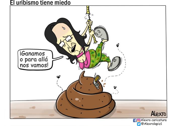Caricatura: El uribismo tiene miedo