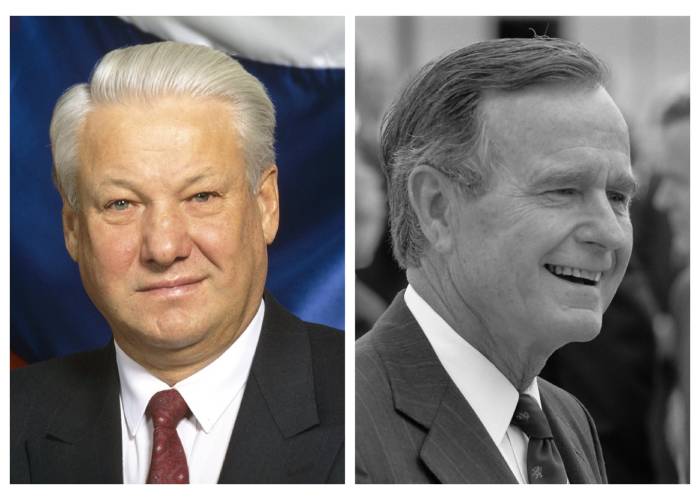 Cuando Yeltsin y Bush dieron el carpetazo a la Guerra Fría