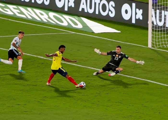 La callada de boca del arquero de Argentina al crecidito Miguel Ángel Borja