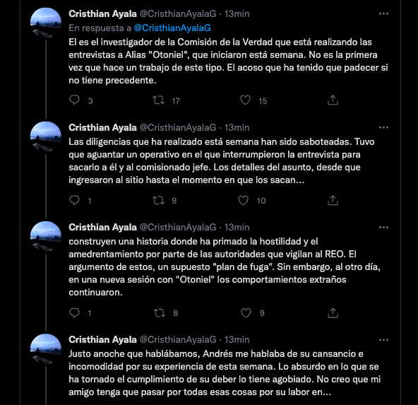  - ¿Quién le teme a aquello que Otoniel puede contar?