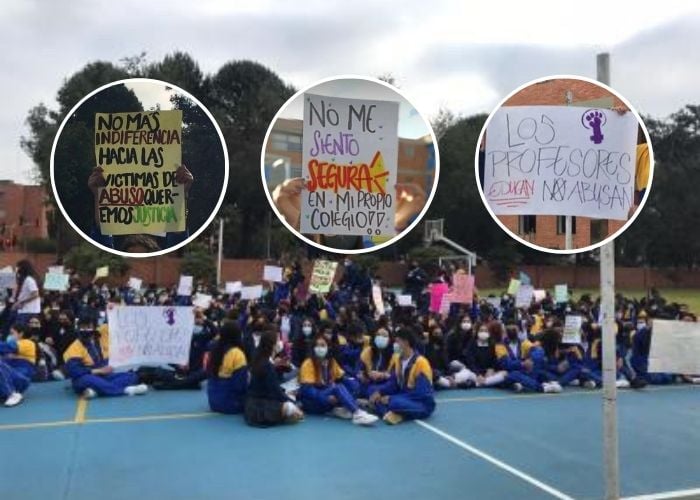Estudiantes se rebelan contra el Colegio Colsubsidio por encubrir a profesor que habría abusado a alumna