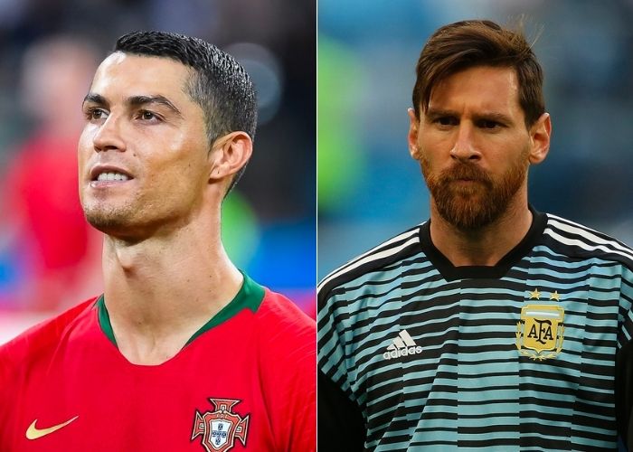 La acabada que se pegaron Messi y Ronaldo