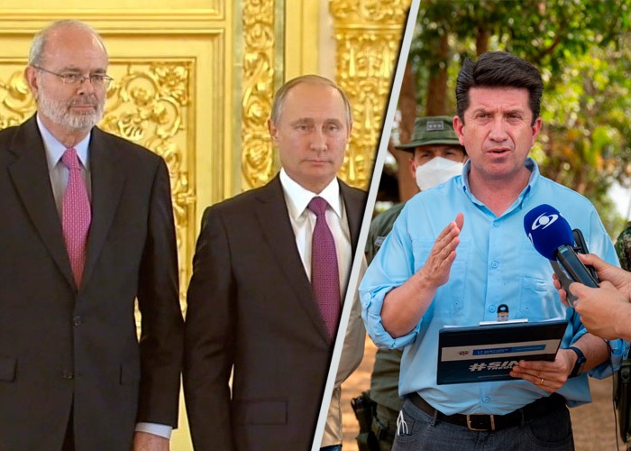 Colombia, sin embajador en Rusia en plena crisis diplomática por acusaciones del ministro Molano