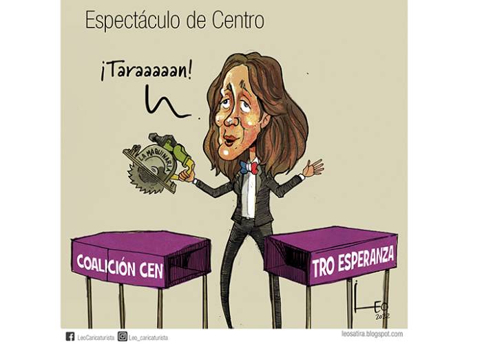 Caricatura: Espectáculo de Centro
