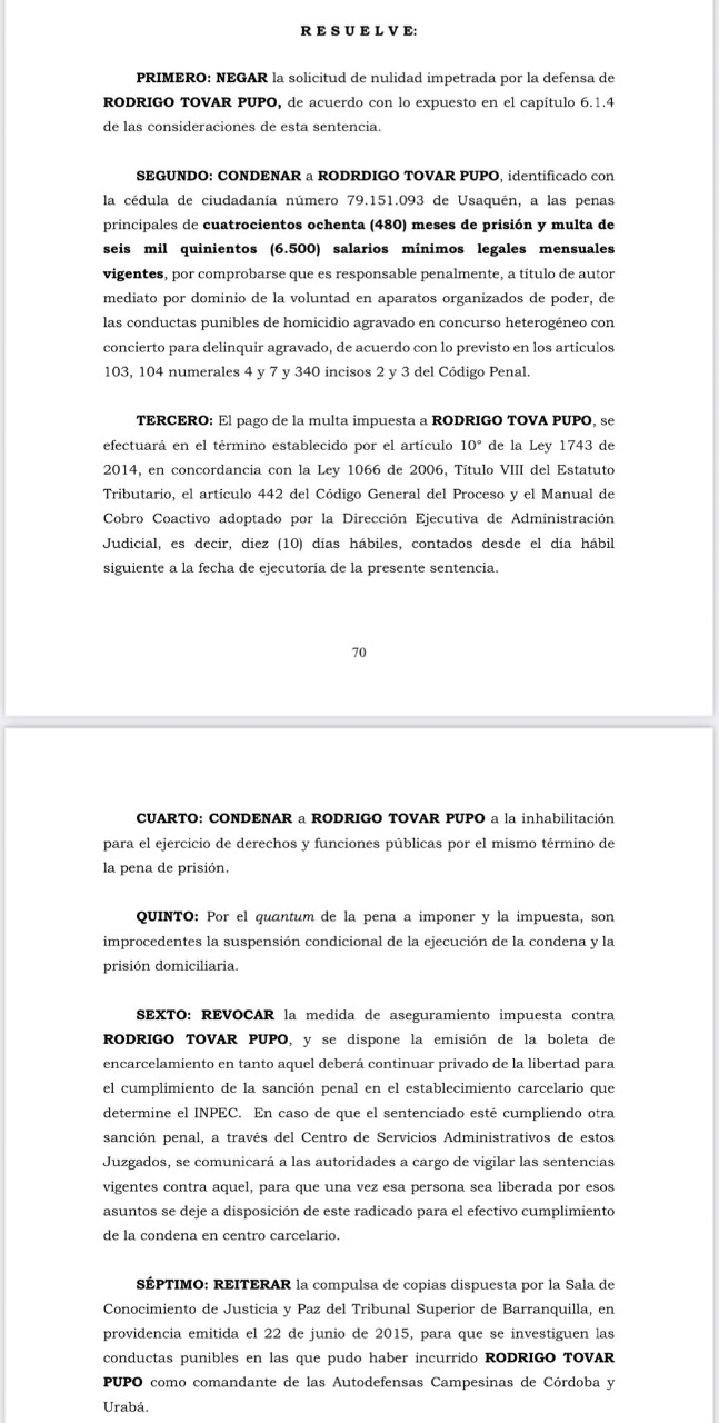  - La orden a bala de Jorge 40 para silenciar a un testigo, le salió costosa: otros 40 años de cárcel