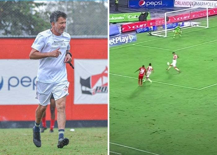 La chambonada que salvó al América de Osorio de la derrota con Santa Fe