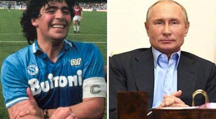  - Maradona, el único hombre que puso de rodillas a Putin. VIDEO
