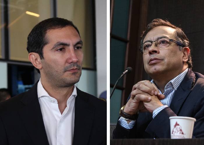 ¿Juego sucio?: la valla en la que Barguil acusa a Petro por tomar las armas, mientras él 