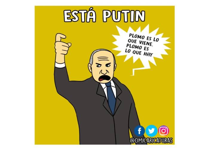 Caricatura: Está Putin