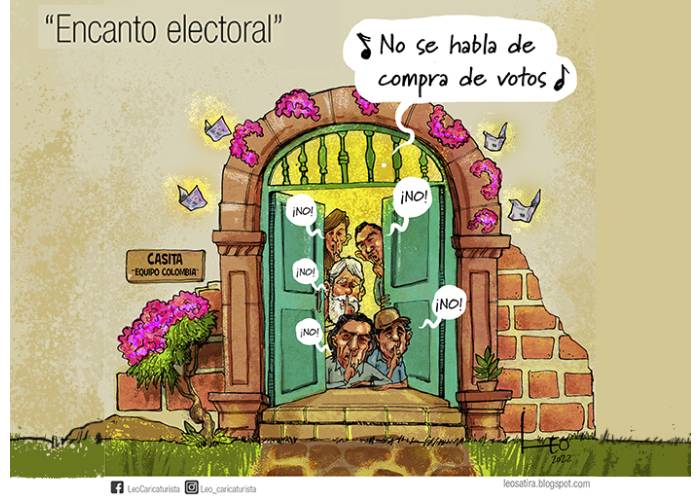 Caricatura: Encanto electoral