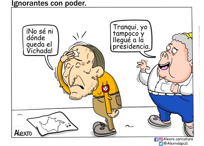 Caricatura: Ignorantes con poder