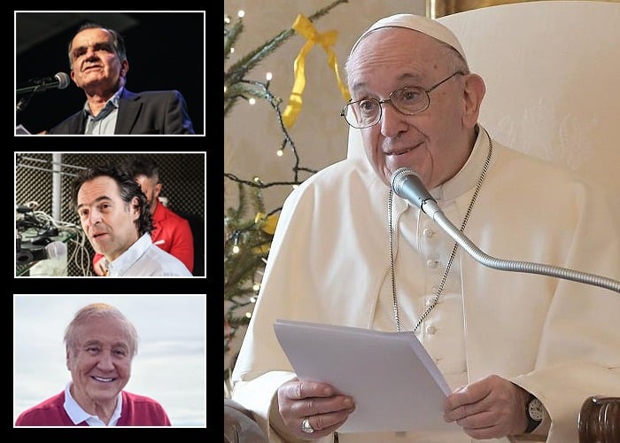 Tres candidatos hacen cola para ser también recibidos por el Papa