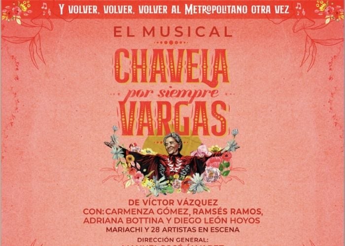 Más viva que nunca: musical de Chavela Vargas en Medellín