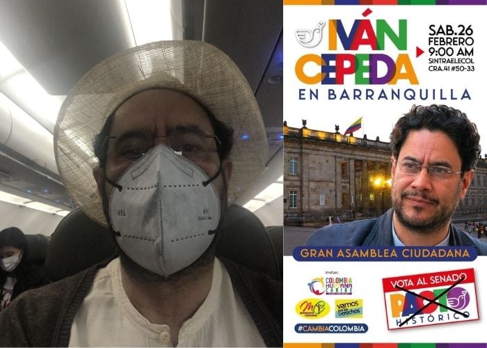 Iván Cepeda no se rinde en su combate contra el cáncer
