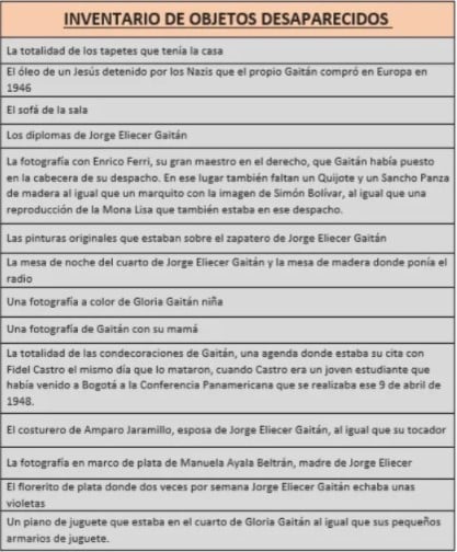  - Gloria Gaitán logró su obsesión: retomar el control de la casa-museo Jorge Eliecer Gaitán