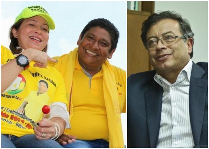 El abrazo del oso de Sandra Villadiego a Petro