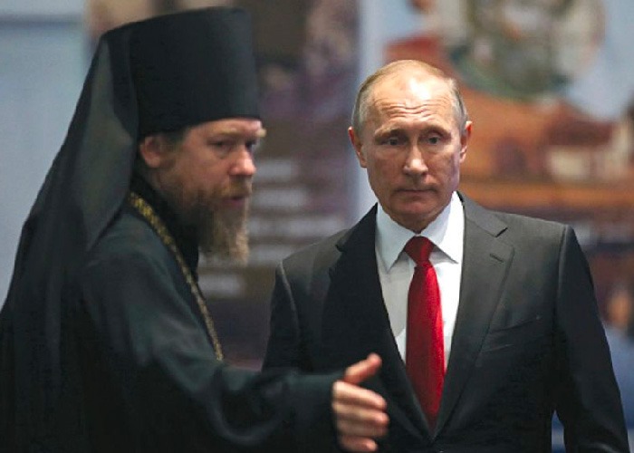 Un obispo ortodoxo, el consejero espiritual de Vladimir Putin