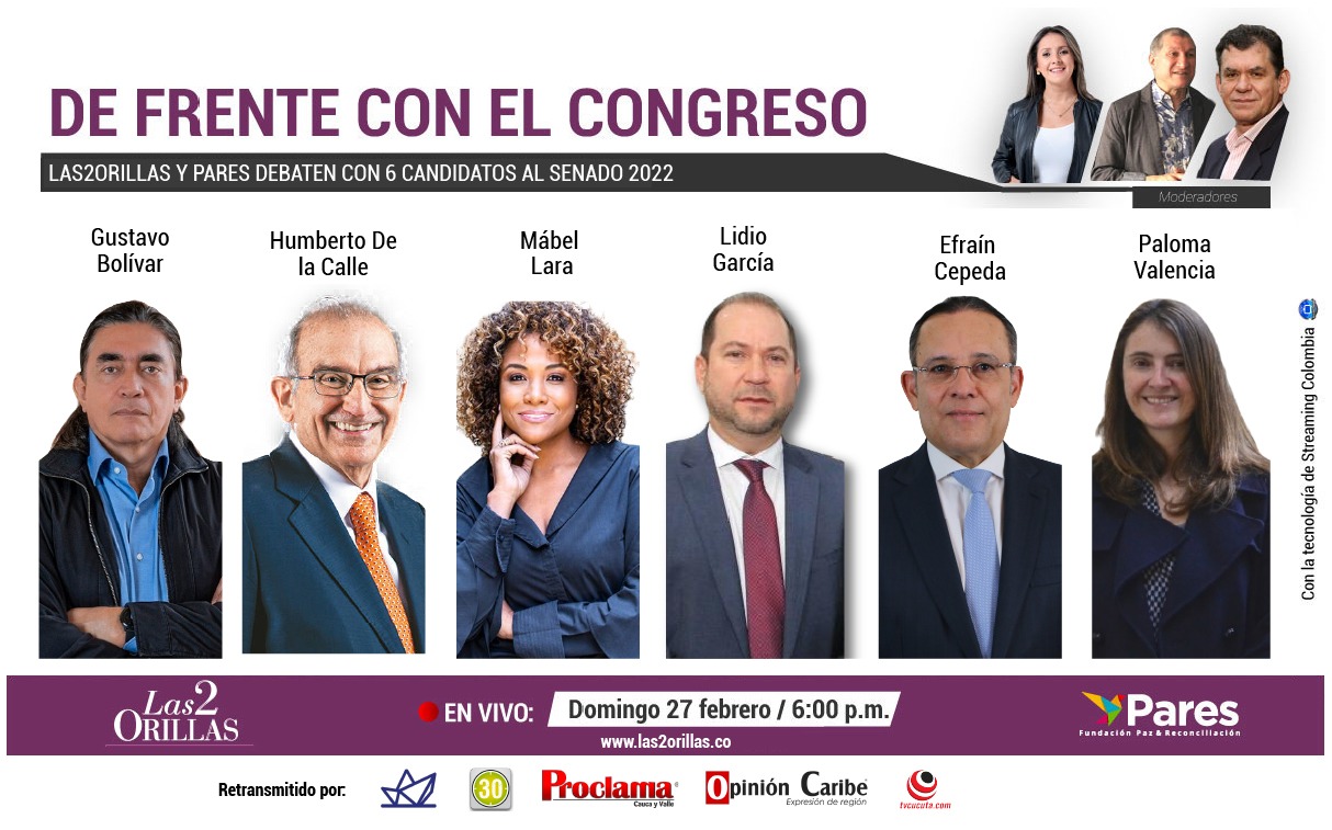  - Debate de frente con el congreso. Los candidatos en 2022 responden