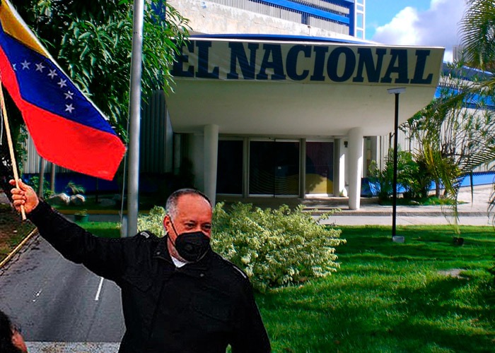 La sede del diario venezolano El Nacional en manos del número dos del chavismo