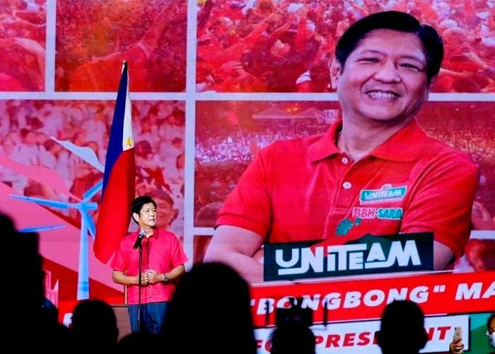 La vuelta de la saga Marcos marca la campaña en Filipinas